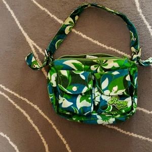 Green Roxy shoulder bag